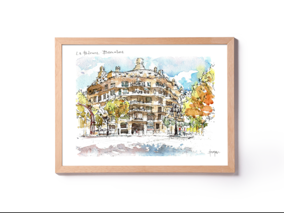 004-La-Pedrera-Edifici-Gaudi-drawing-BarcelonaLa-Pedrera-Edifici-Gaudi-drawing-Barcelona La-Pedrera-Edifici-Gaudi-drawing-Barcelona