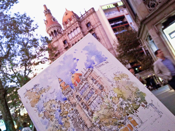 cases-rocamora-print-watercolor-barcelona cases-rocamora-print-watercolor-barcelona