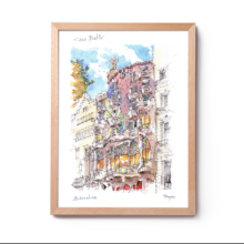 Casa-Batllo-Gaudi-watercolor-print-Barcelona