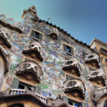 Casa-Batllo-Gaudi-watercolor-print-Barcelona Casa-Batllo-Gaudi-watercolor-print-Barcelona