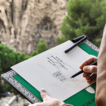 Sagrada-Familia-Landscape-watercolor-print-Gaudi-drawing-Barcelona Sagrada-Familia-Landscape-watercolor-print-Gaudi-drawing-Barcelona