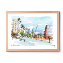022-La-Barceloneta-Escultura-drawing-BarcelonaLa-Barceloneta-Escultura-watercolor-drawing-drawing-Barcelona La-Barceloneta-Escultura-watercolor-drawing-drawing-Barcelona