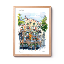 040-Casa-Batllo-drawing-BarcelonaCasa-Batllo-drawing-Barcelona-watercolor-print Casa-Batllo-drawing-Barcelona-watercolor-print
