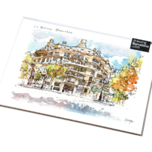 La-Pedrera-Edifici-Gaudi-drawing-Barcelona La-Pedrera-Edifici-Gaudi-drawing-Barcelona