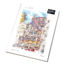 Casa-Batllo-Gaudi-watercolor-print-Barcelona