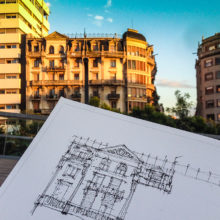 plaça-lesseps-watercolor-print