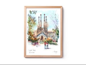 Sagrada-Familia-Passio-watercolor-print