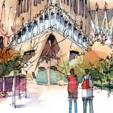 Sagrada-Familia-Passio-watercolor-print