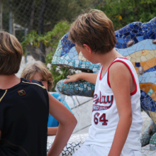 Park-Guell-drac-Gaudi-drawing-Barcelona Park-Guell-drac-Gaudi-drawing-Barcelona