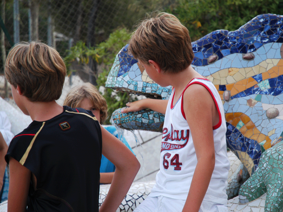 Park-Guell-drac-Gaudi-drawing-Barcelona Park-Guell-drac-Gaudi-drawing-Barcelona