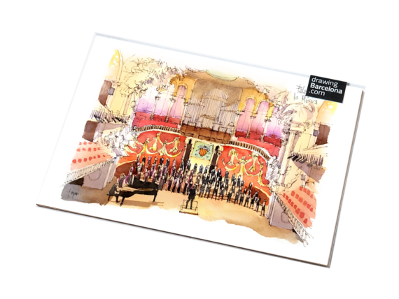palau-de-la-musica-orfeo-drawing-Barcelona-watercolor-print