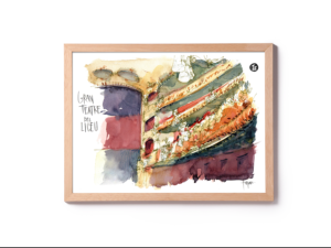 Liceu-butaques-drawing-barcelona-watercolor-print