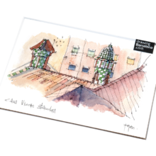 casa-vicens-terrace-watercolor-barcelona casa-vicens-terrace-watercolor-barcelona
