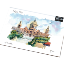 montjuic-mnac-drawing-barcelona-watercolor-print montjuic-mnac-drawing-barcelona-watercolor-print