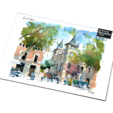 Virreina-tardor-drawing-barcelona-watercolor-print