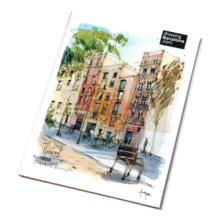 pl.vicenç-martorell-drawing-barcelona-watercolor-print