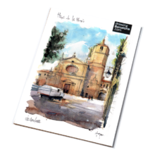 pl-de-la-merce-drawing-barcelona-watercolor-print pl-de-la-merce-drawing-barcelona-watercolor-print