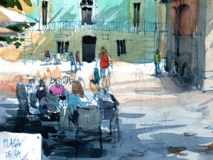 vila-de-gracia-drawing-barcelona-watercolor-print