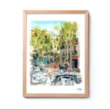 pl-osca-sants-drawing-barcelona-watercolor-print