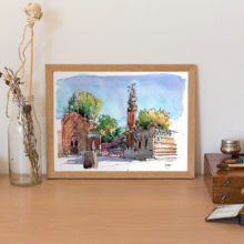 pavellons-guell-watercolor-prints-1
