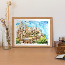 monestir-montserrat-watercolor-print