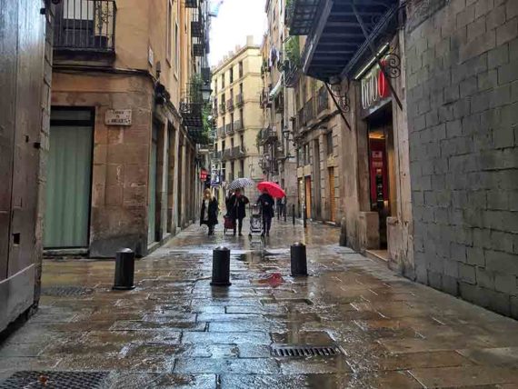 el-born-carrer-de-les-caputxes-barcelona-watercolor-print