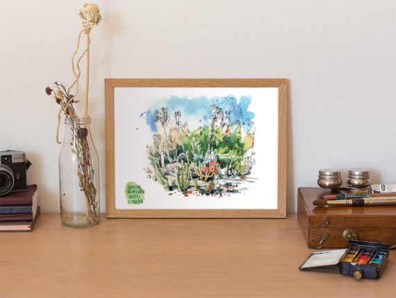 jardins-mossen-costa-i-llobera-cactus-garden-original-watercolor