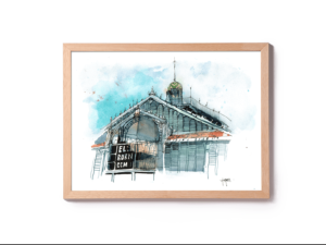 mercat-del-born-ccm-entrada-drawing-barcelona-original-watercolor-0