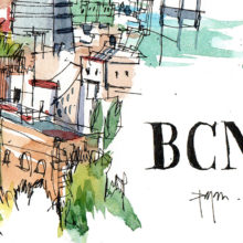 Miramar-original-watercolor-print-drawing-barcelona Miramar-original-watercolor-print-drawing-barcelona