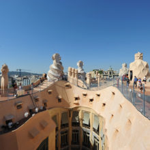 lapedrera-terrace-gaudi-watercolor lapedrera-terrace-gaudi-watercolor