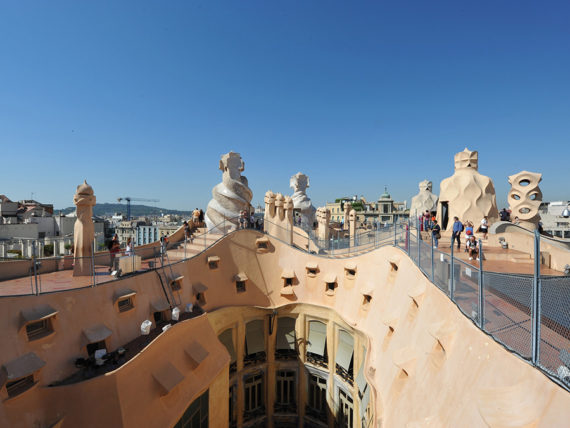 lapedrera-terrace-gaudi-watercolor lapedrera-terrace-gaudi-watercolor
