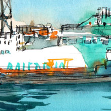 port-de-barcelona-balearia-@drawingbarcelona