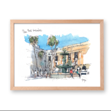 143-plaça-reial-barcelona-print-watercolor-drawing-barcelona-01 143-plaça-reial-barcelona-print-watercolor-drawing-barcelona-01